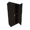 Steel Cabinets Usa Storage Cabinet, 78 in H, 36 in W, Espresso, 4 Shelves UA-362478-E - alternate 1